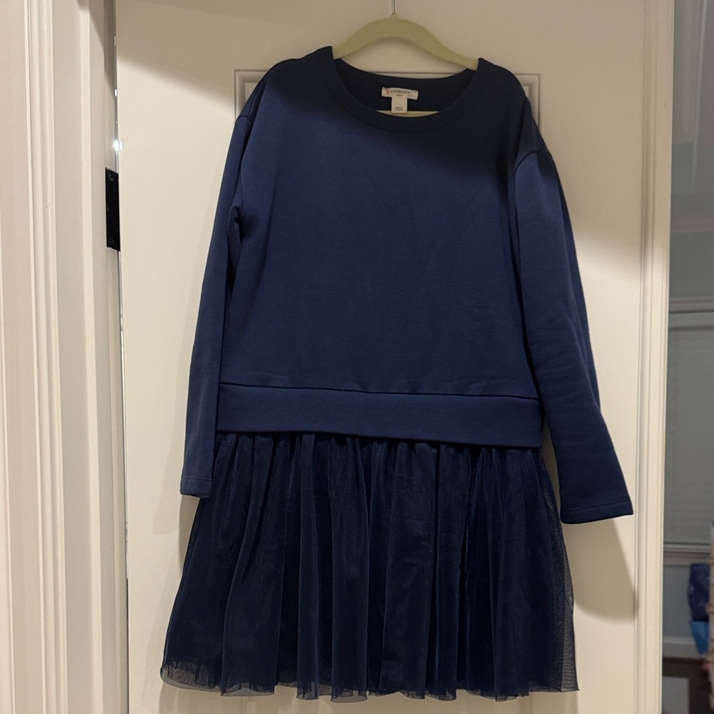 Crewcuts Navy Blue Kids Dress